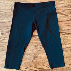 Lululemon Wunder Under Crop, Full-On Luon | Size 12